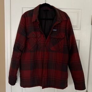 Patagonia Plaid Insulated Shirt Jacket